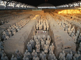 terracotta warriors