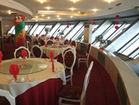 The revolving restaurant